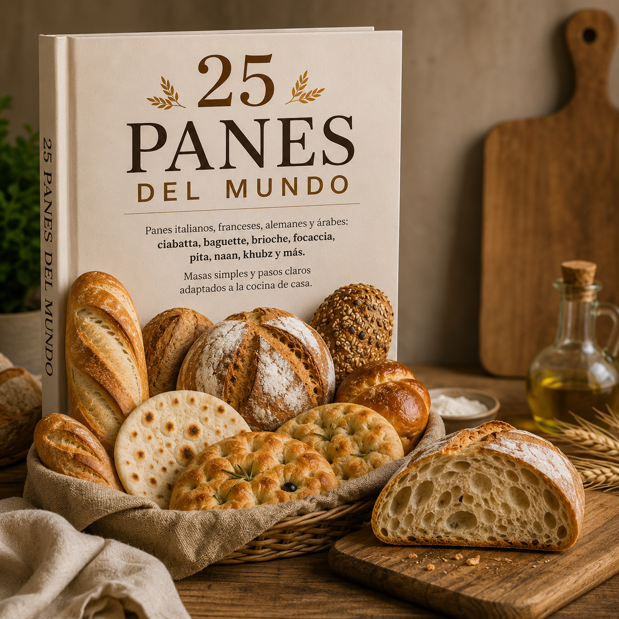 Portada del bono 1: 25 Panes del Mundo